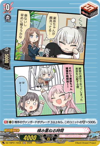 積み重ねる時間